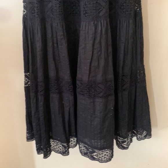 I•N•C International Concepts cotton black sundress size 2 - Picture 3 of 9